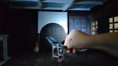 evilbuildingsblog:  My Abandoned Asylum Miniature