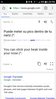 wHAT THE FUCK GOOGLE?? RubiBruh response: WHAT THE FUCK YO