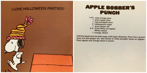 zgmfd:  Great Pumpkin Cookbook, Charles Schulz & June Dutton (United Feature Syndicate/Determined Productions 1981) 