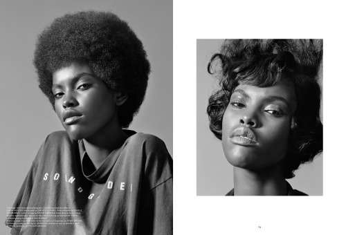 thesocietynyc: Amilna Estevao for Beauty Papers Spring/Summer 2016, photographed by Axel Filip Linda