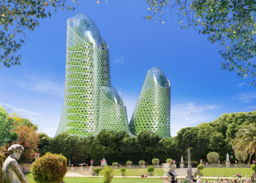 speculativexenolinguist: thegasolinestation:Paris Smart City 2050 by Vincent Callebautthis is so