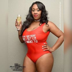 Happy birthday to curvy creative model Tamara