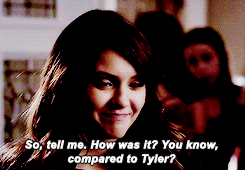 That look wasn’t acting, Katherine S. Pierce.