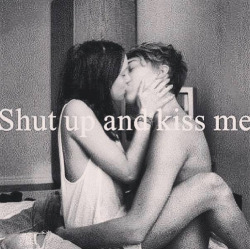 wtf-absturz:  Shut up and kiss me auf We Heart It. http://weheartit.com/entry/85003804/via/laurmcgunigall