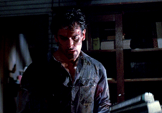 filmgifs — Evil Dead II (1987) dir. Sam Raimi