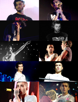 Favorite pictures of Zayn Malik performing during One Direction’s On The Road Again Tour: starting February 7th in Sydney, Australia &amp; ending March 18th in Hong Kong, China