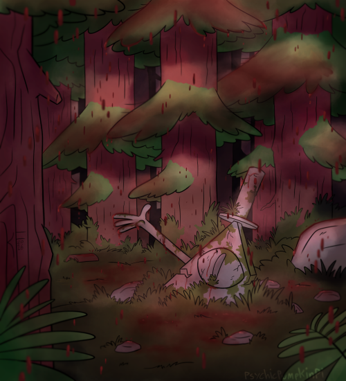 psychicpumpkinpi:“There’s something about that one special spot in the woods, it’s never quite right