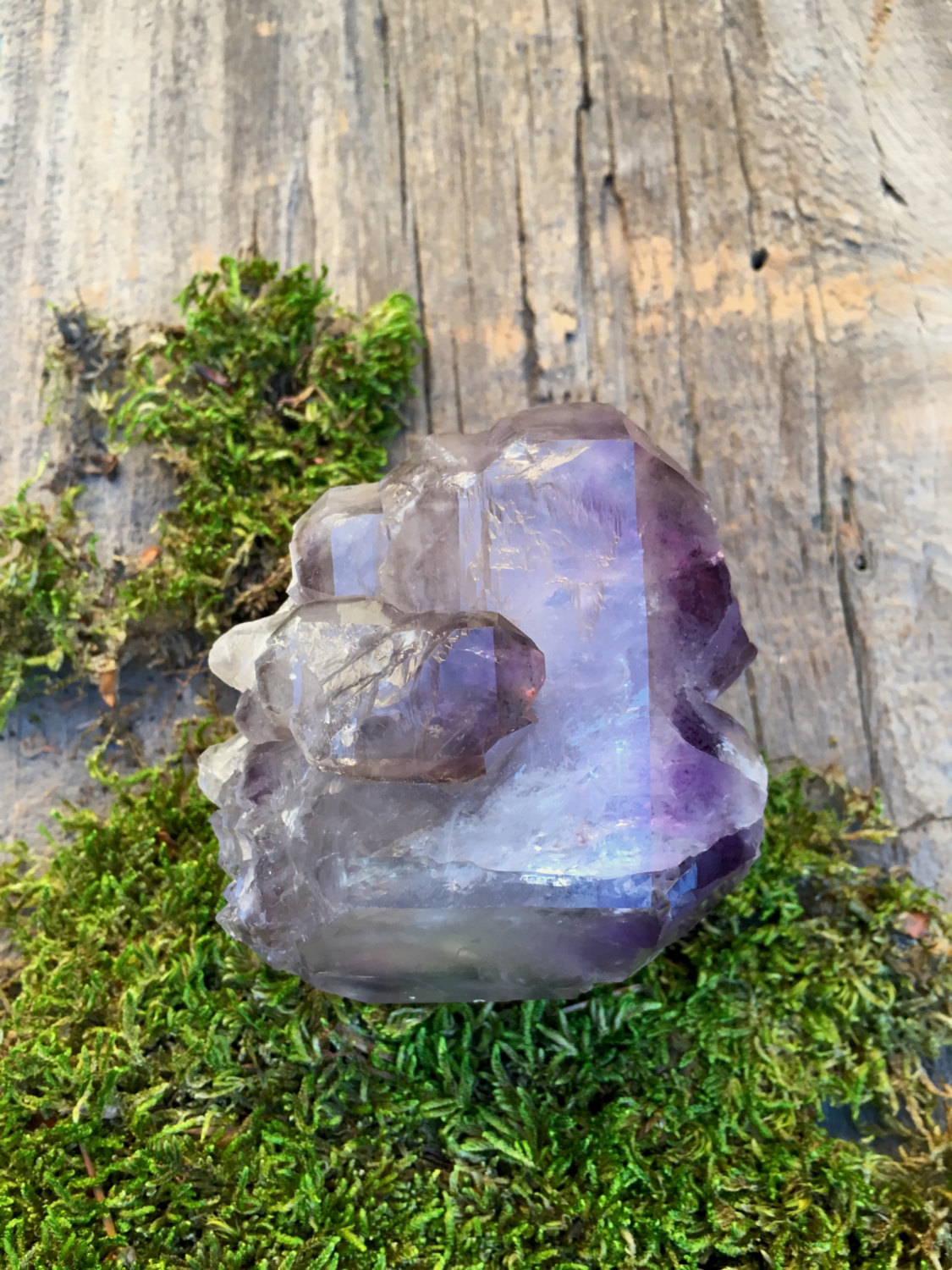 ifuckingloveminerals:  Amethyst, Smoky QuartzDivino das Laranjeires, Minas Gerais,