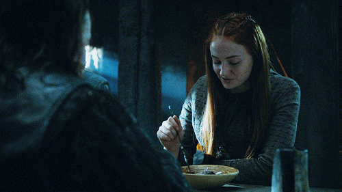 agirlandabeast:One of the most underappreciated brotp’s that could-have-been: Edd and Sansa.  I’d lo