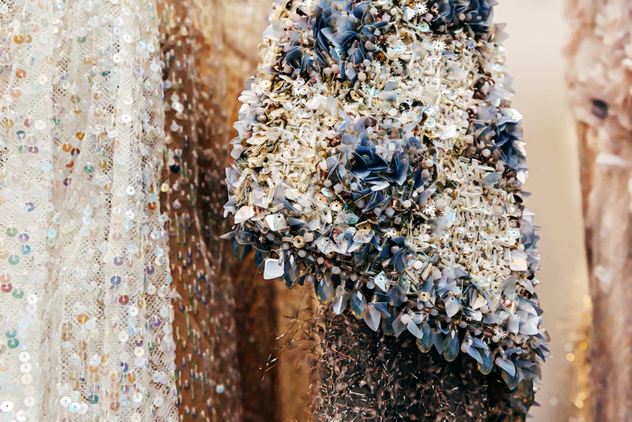 fuckyeahfashioncouture:    80 Photos Inside the Chanel Showroom, Couture Sneakers