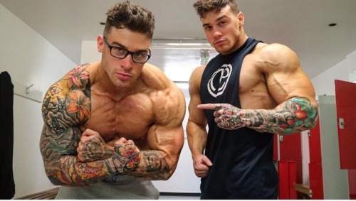 Some Recent Progress Shots Of Everyones Favourite Body Building Twins. Owen And Lewis Harrison For 4600