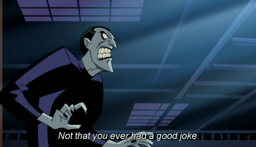 vandallsavage:  zezlemet:  Remember when Terry played the Joker like a fiddle cause I sure do  Joker status:[ ] Told[ ] Told like a bitch[X] Batman: The Brave And The Told 