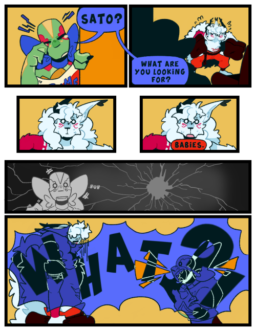 Silly Little Comic Strip Of @pasteilians LeoSagi Family. Babies Tend To Begin Crawling And Climbing At