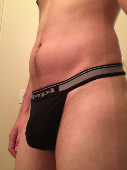 guardianofthetrash:  Day 7 undie week: papi thong!  This is it guys! I went a whole week wearing sexy underwear and to wrap it all up I’m showing you guys the second thong I ever bought and that being the papi thong! It comes in a two pack and easily