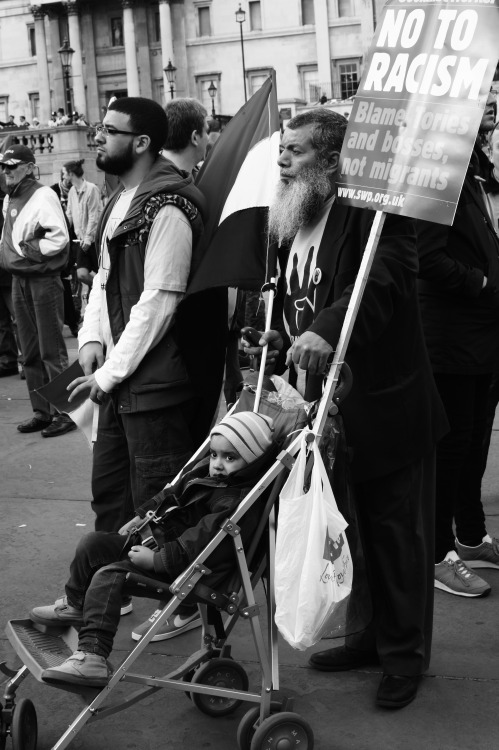 ProtestPhotographed March 2014, Trafalgar Square London