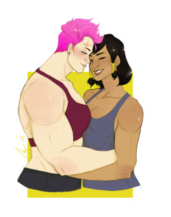 magraithepeachyguyart:  *rises up from the depths* hello may I interest u in some Athletic Lesbians 