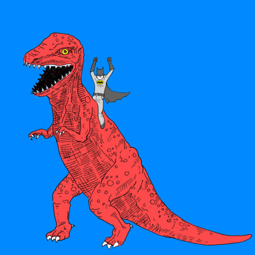 bestof-society6:    ART PRINTS BY JOE CARR  dinosaur asteroid Dinosaur B Dinosaur B Forever Also available as canvas prints, T-shirts, Phone cases, Throw pillows, Tapestries and More!
