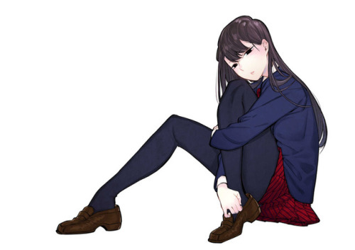loafed-beans:  yourwaifuisshit-oftheday:  The Shit Waifu of the Day Is:  Komi Shouko from Komi-san wa Komyushou desu  