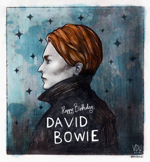 mokinzi:70 years ago, a Starman came to earth. He left us almost a year ago. David Bowie, I hope you