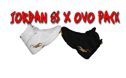 Jordan Shoe Pack #2 | Saucemiked &amp; Saucedshop- High Poly- YA/AM Only- Inspired by IRL ShoesD