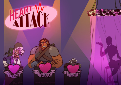 thewinterscribbles: We interrupt your regularly scheduled suffering to bring you: A dating show?????