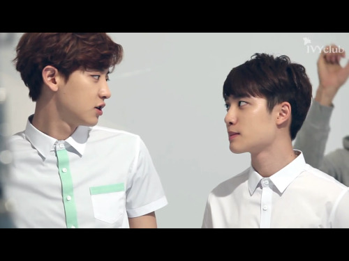 IVY CLUB150423 [BTS] 2015 SUMMER IVY CLUB MAKING FILMCommunicating or FLIRTING thru eye contact