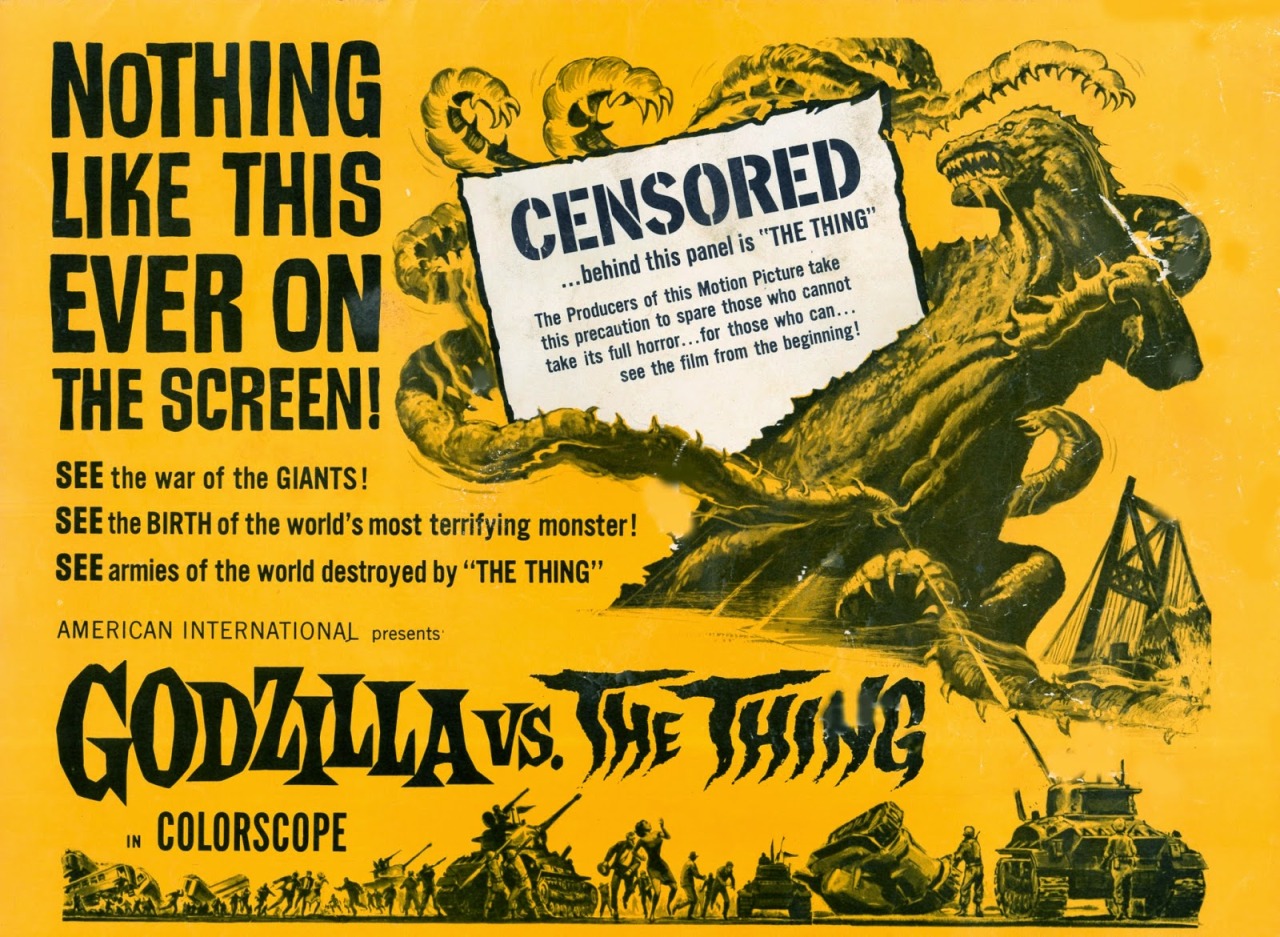 mudwerks:  Godzilla vs. The Thing (1964)