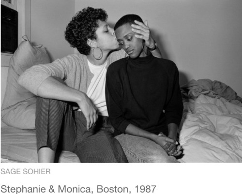 adayinthelesbianlife: Sage Sohier chronicled the love of gay couples in the 1980s in her collection