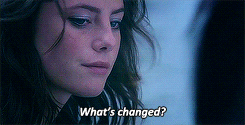 jamescookjr:  Katie: Why are you being so nice to me?Effy: Life’s too short. 