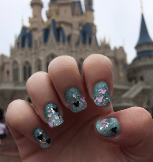 my nails today for disney world porn pictures