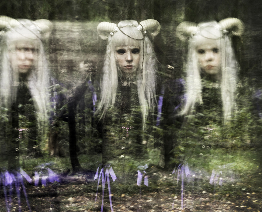 thelittleblackridinghood:  bitch get outta my forest Photos &amp; edits by awesomesauce