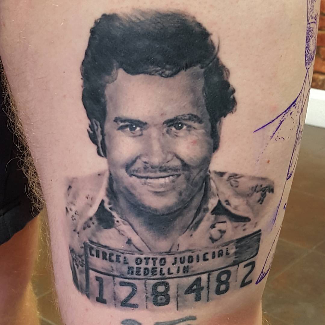 Discover 85+ about pablo escobar tattoo best .vn