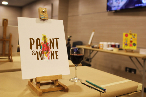 Paint and Wine
