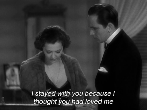 365filmsbyauroranocte:Merrily We Go to Hell (Dorothy Arzner, 1932) 