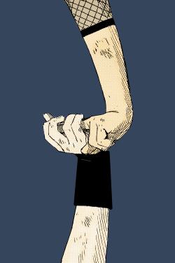 ramen-no-jutsu:  Have some Sasunaru hand holding for your dash