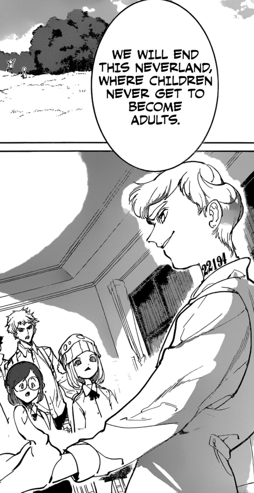 Why is timeskip Norman drawn so grown up? - A Wild TPN Theorist appears