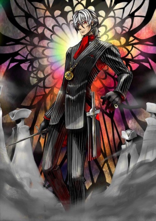 i-scream-for-fate:  We were also introducted in FGO to Avenger class, Antonio Salieri, Mozart’s rumoured rival!Illustrator:   PFALZ  