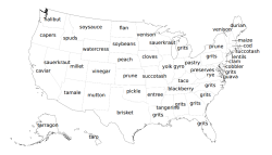micdotcom:  The favorite food of every U.S. state, according to Twitter  