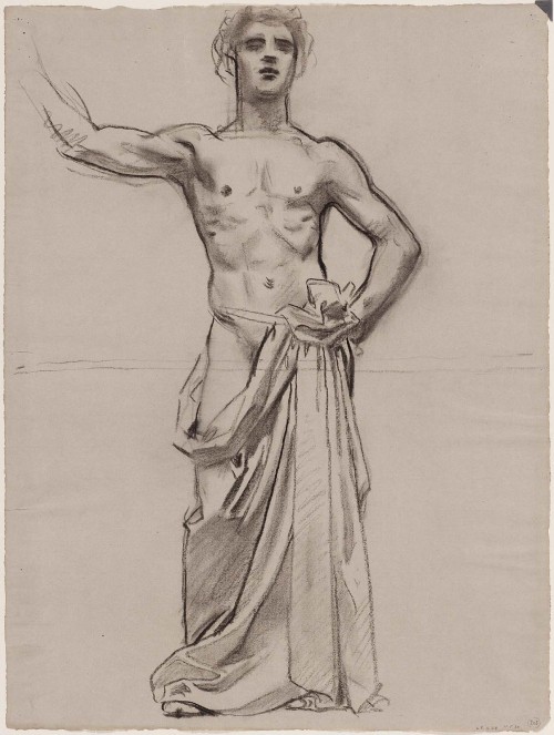 didoofcarthage:Sketches for Apollo and the Muses by John Singer Sargent American, 1917-1921char