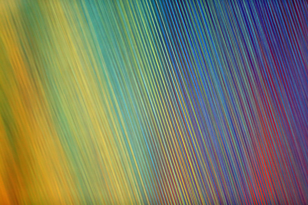 culturenlifestyle:  Technicolor Threaded Filament Installation  Keep reading