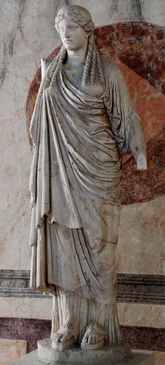 byronofrochdale: jeannepompadour: Athena Parthenos, Roman copy after a Greek original statue, unknow