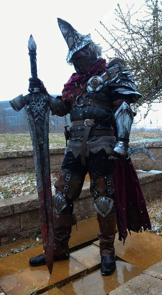 gigan91: Here is my Abyss Watcher cosplay from Naka Kon 2017! Been working on this