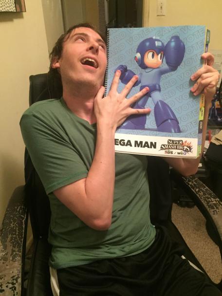 sonicmega:  pocketcucco: never forget this guy from the e3 smash thing  Oh hey, that’s me.No, really.
