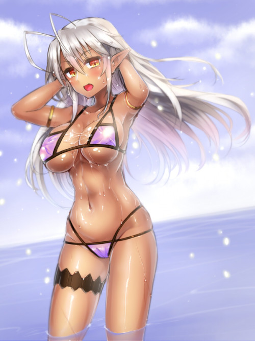 hentaibeats:  Dark Elf Set!All art is sourced adult photos