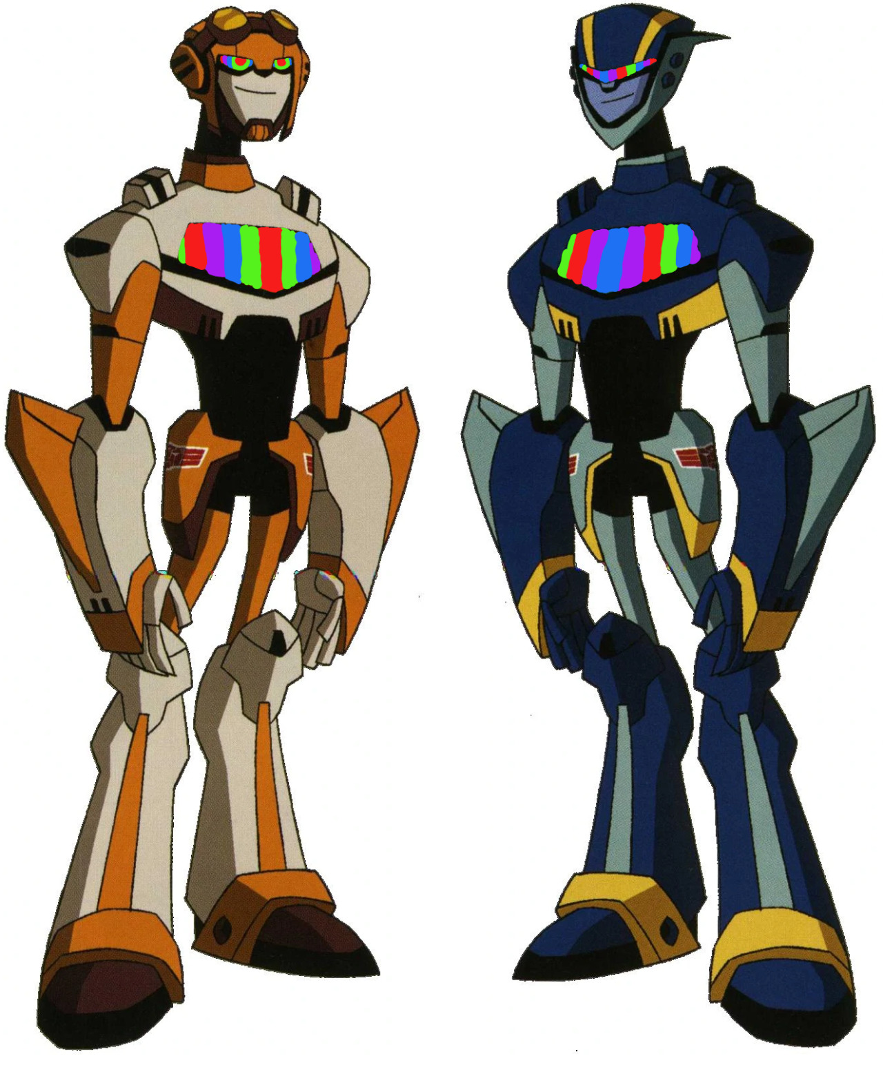 grey :) — jetfire and jetstorm from transformers animated...