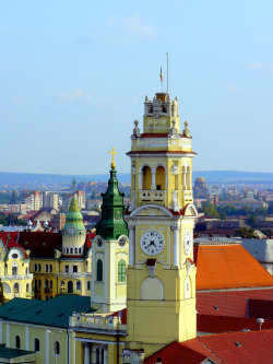 Romania Transylvania Oradea Towers 2007 (By Marculescueugeniancud60Alaska)