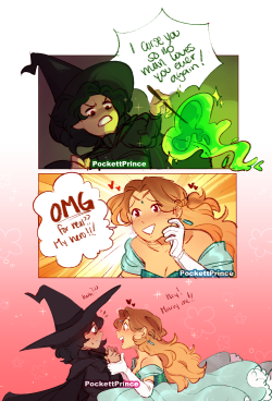 pockettprince: so a witch curses a princess