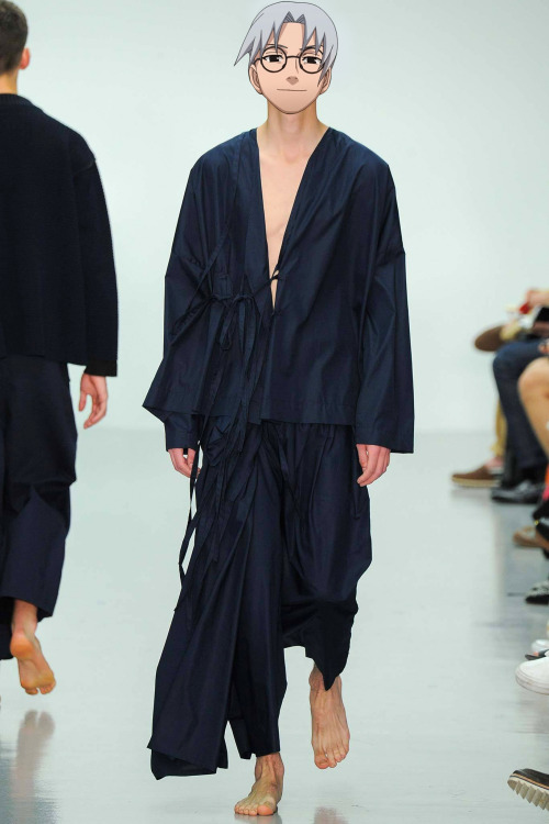 Yakushi Kabuto (薬師カブト) in Craig Green Spring-Summer 2015