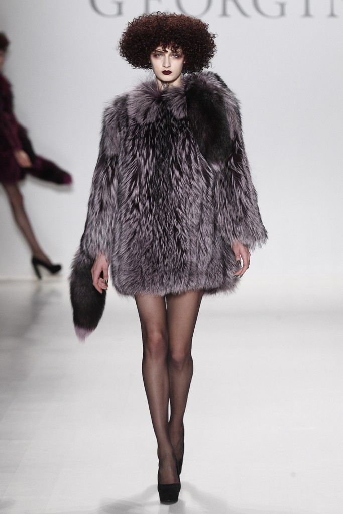 wwd:  Georgine RTW Fall 2015Courtesy photoSeventies flashbacks have been a recurring
