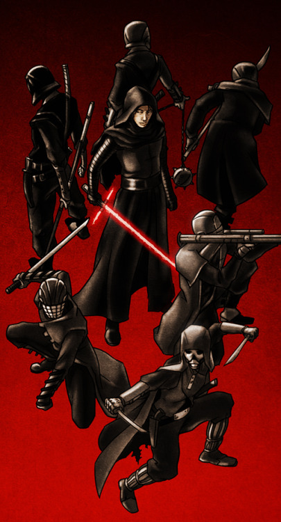 morphinepudding:All female, multi-species, lapsed padawans Knights of Ren.
